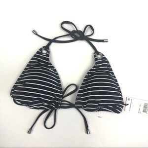 NEW Ralph Lauren Polo Black & White Strip Top